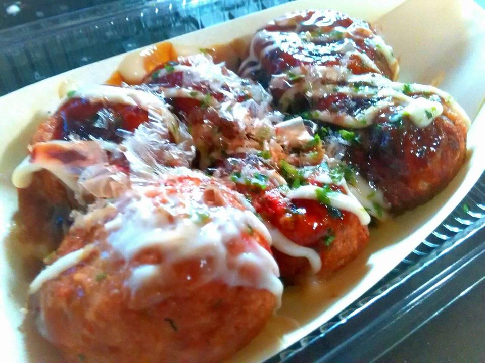 頂き物のたこ焼き写真